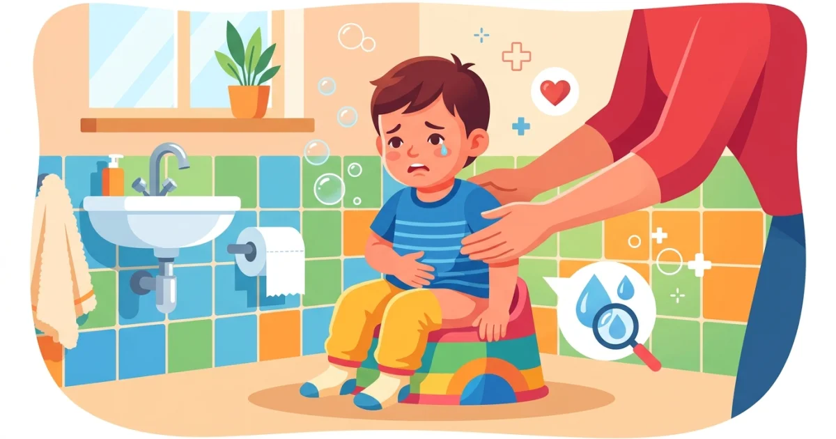 Ból przy oddawaniu moczu u dziecka: przyczyny i diagnostyka