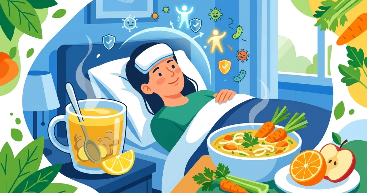 Dieta w chorobie – co jeść, gdy organizm walczy z infekcją?