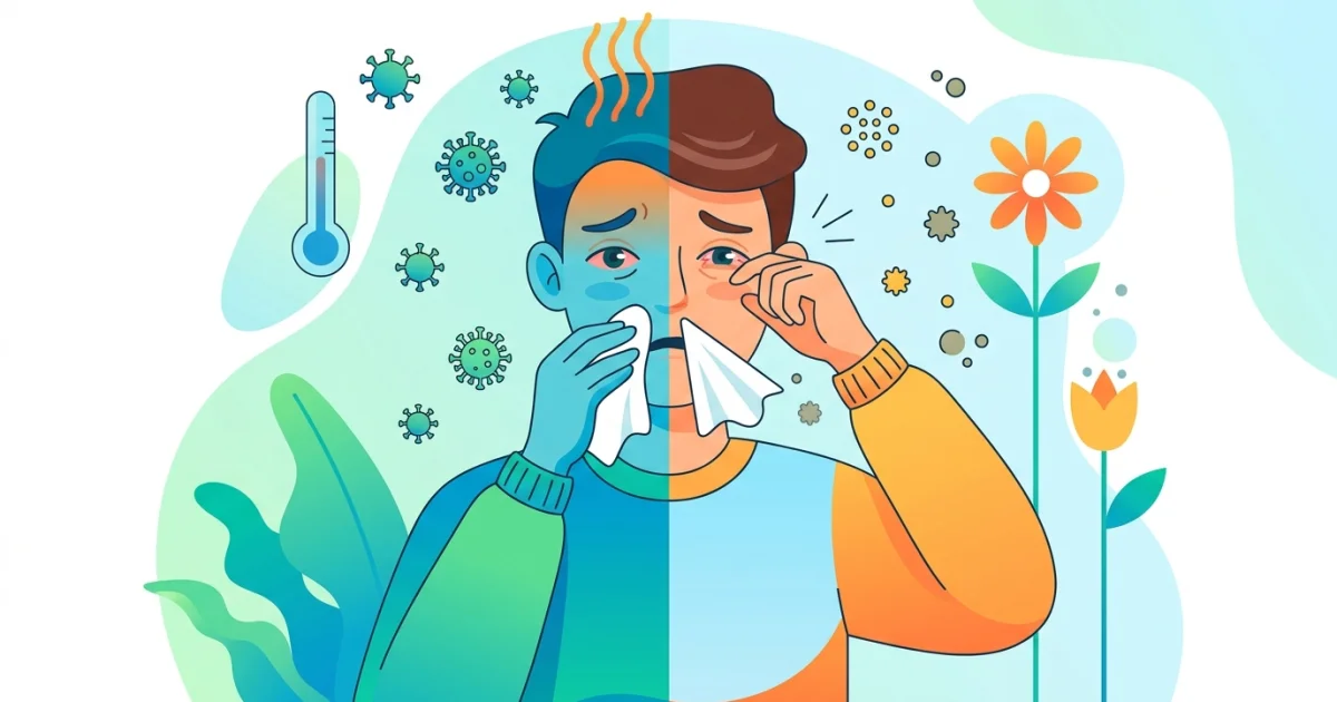 Infekcja wirusowa czy alergia? Jak odróżnić objawy u dorosłych?