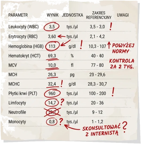 Interpretacja wynik&oacute;w &ndash; dlaczego rozmowa z lekarzem jest kluczowa?